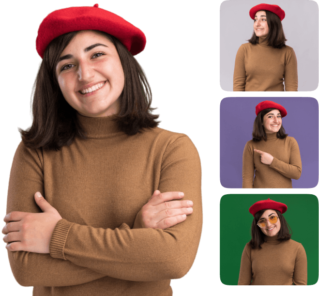 Talent showcase portrait